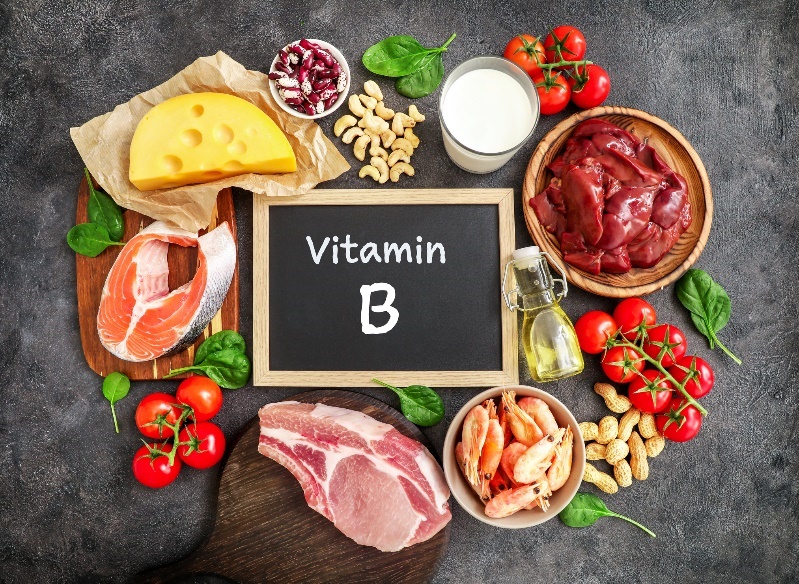 Kilder til B-komplekse vitaminer i kosten